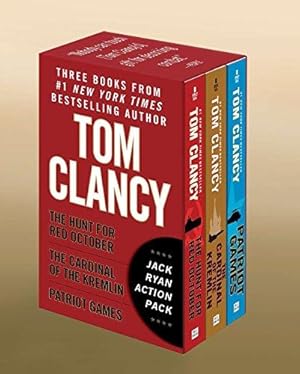 Bild des Verkufers fr Tom Clancy's Jack Ryan Action Pack: The Hunt for Red October/The Cardinal of the Kremlin/Patriot Games zum Verkauf von WeBuyBooks