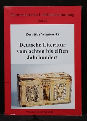 Bild des Verkufers fr Deutsche Literatur vom achten bis elften Jahrhundert. (= Germanistische Lehrbuchsammlung, Band 28). zum Verkauf von Antiquariat  Braun