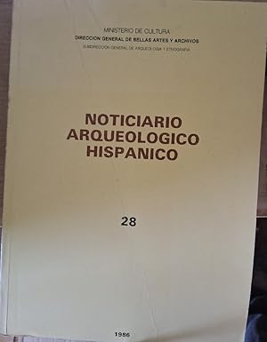 NOTICIARIO ARQUEOLOGICO HISPANICO Nº 28.