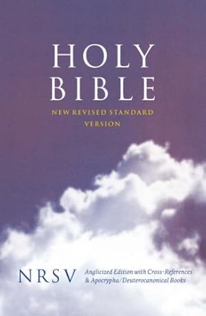 Bild des Verkufers fr Holy Bible: New Revised Standard Version (NRSV) Anglicised with Apocrypha zum Verkauf von WeBuyBooks 2