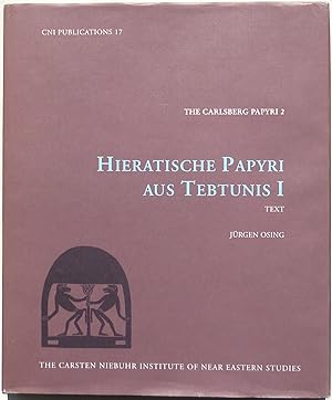 Image du vendeur pour Hieratische Papyri aus Tebtunis I : Text. mis en vente par Archiv Fuenfgiebelhaus