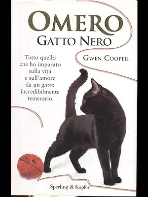 Bild des Verkufers fr Omero gatto nero zum Verkauf von Librodifaccia