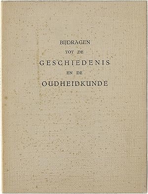 Imagen del vendedor de Bijdragen tot de Geschiedenis en de Oudheidkunde a la venta por Untje.com