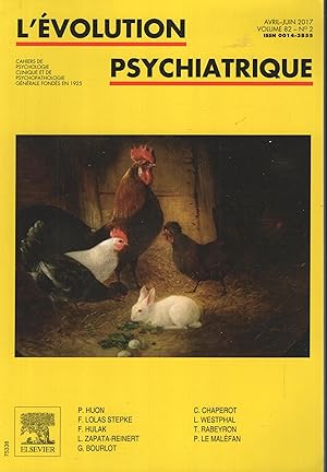 Seller image for L'volution psychiatrique Vol 82 - N 2 - avril 2017 for sale by PRISCA