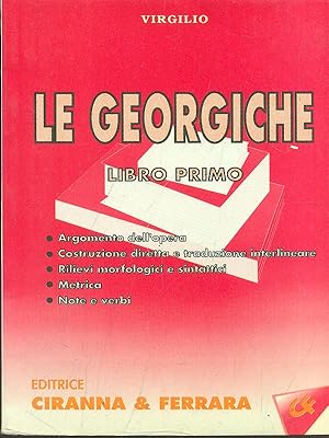 Bild des Verkufers fr Le Georgiche - Libro Primo zum Verkauf von Librodifaccia