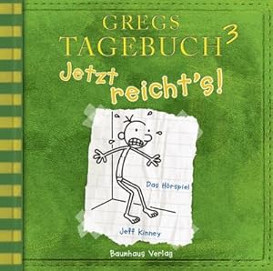 Image du vendeur pour Gregs Tagebuch 3 - Jetzt reicht's! mis en vente par AHA-BUCH GmbH