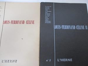 Louis-Ferdinand CELINE - l'Herne - Complet en 2 volumes(Nombreux textes inédits & retrouvés ainsi...
