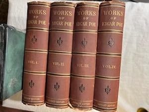 THE WORKS OF EDGAR ALLAN POE, FOUR VOLUMES