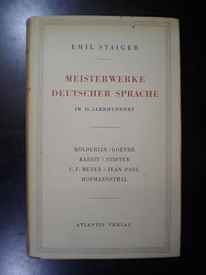 Meisterwerke deutscher Sprache im 19. Jahrhundert