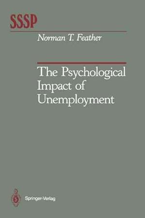 Image du vendeur pour Psychological Impact of Unemployment mis en vente par GreatBookPrices