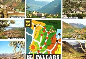 POSTAL PV11354: Vistas varias El Pallars, Pirineu Catala