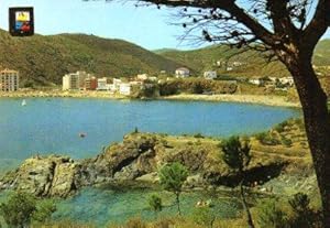 POSTAL PV11386: Vista parcial y playa de Sant Miquel de Colera