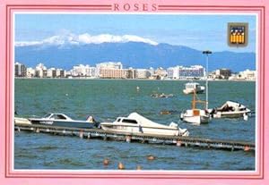 POSTAL PV11370: Vista de Roses desde el mar