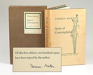 Seeds of Contemplation, a magnificent example of the limited and signed issue of the first edition