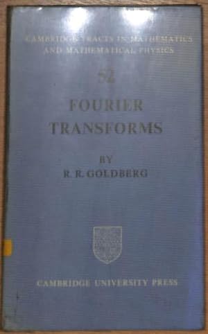 Bild des Verkufers fr Fourier Transforms (Cambridge Tracts in Mathematics, Series Number 52) zum Verkauf von WeBuyBooks