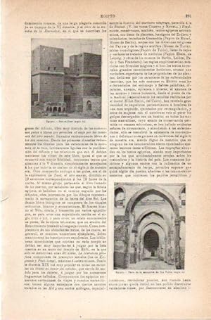 LAMINA V42046: Mezquita de Ibn Tulun, Egipto