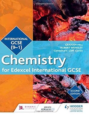 Bild des Verkufers fr Edexcel International GCSE Chemistry Student Book Second Edition zum Verkauf von WeBuyBooks 2