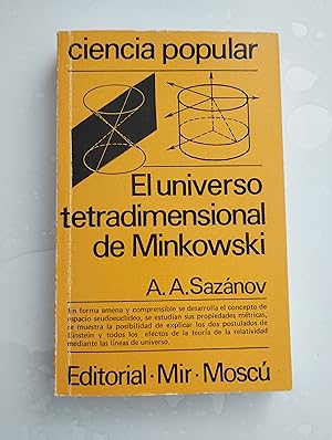 Imagen del vendedor de El universo tetradimensional de Minkowski a la venta por Librera La Esconda