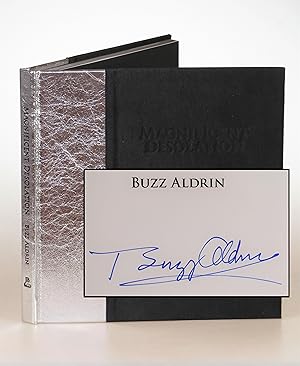 Seller image for Magnificent Desolation: Images from the Apollo 11 Lunar Mission with the Words of Astronaut Buzz Aldrin, signed by Buzz Aldrin Commemorating the 40th Anniversary of Man's First Footsteps on the Moon, Copy #59 for sale by Churchill Book Collector ABAA/ILAB/IOBA