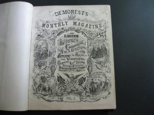 DEMOREST'S MONTHLY MAGAZINE 1867 Bound Volume Of 12 Issues - Volume III