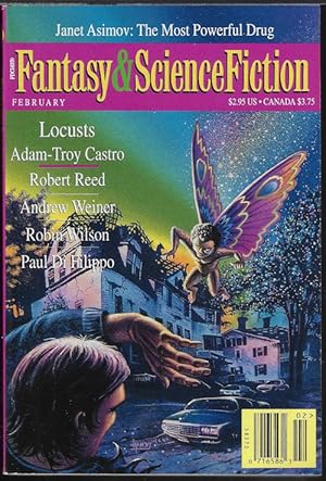 Imagen del vendedor de The Magazine of FANTASY AND SCIENCE FICTION (F&SF): February, Feb. 1996 a la venta por Books from the Crypt
