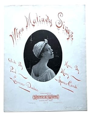 Seller image for When Malindy Sings for sale by McBlain Books, ABAA