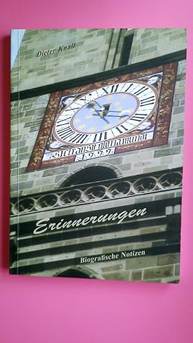 Seller image for ERINNERUNGEN. Transilvania me genuit - Austria me recepit ; biographische Notizen for sale by HPI, Inhaber Uwe Hammermller