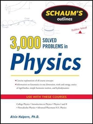Imagen del vendedor de Schaum's 3,000 Solved Problems in Physics a la venta por WeBuyBooks