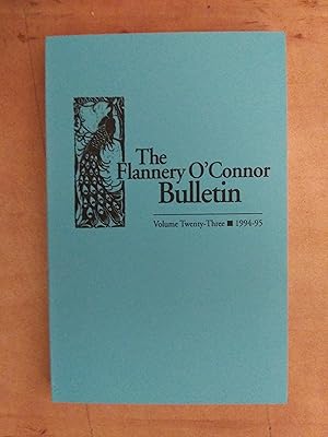 Imagen del vendedor de The Flannery O'Connor Bulletin, Volume Twenty-Three a la venta por Savage Lotus Books