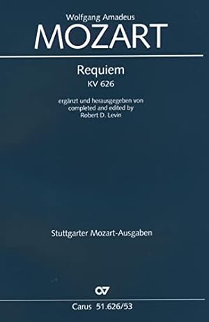 Bild des Verkufers fr Requiem: ergänzt von Robert D. Levin zum Verkauf von WeBuyBooks