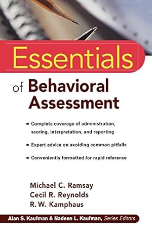 Behavioral Essentials (Essentials of Psychological Assessment)