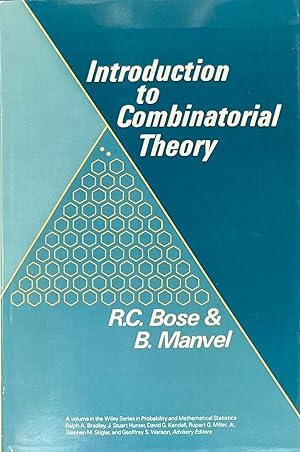 Seller image for Introduction to Combinatorial Theory [Wiley Series in Probability and Statistics] for sale by 32.1  Rare Books + Ephemera, IOBA, ESA