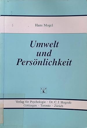 Seller image for Umwelt und Persnlichkeit : Bausteine einer psychologischen Umwelttheorie. for sale by books4less (Versandantiquariat Petra Gros GmbH & Co. KG)