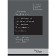 Seller image for Documents Supplement to Legal Problems of International Economic Relations(American Casebook Series) for sale by eCampus