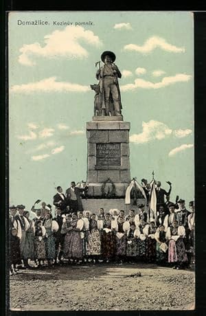 Ansichtskarte Domazlice, Kozinuv pomnik