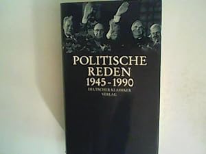 Imagen del vendedor de Politische Reden 1945-1990 a la venta por ANTIQUARIAT FRDEBUCH Inh.Michael Simon