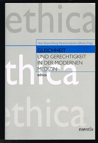 Seller image for Gleichheit und Gerechtigkeit in der modernen Medizin. - for sale by Libresso Antiquariat, Jens Hagedorn