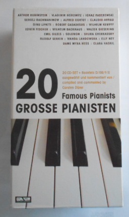 20 Große Pianisten [20 CDs].