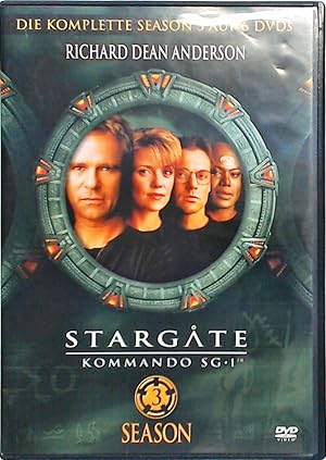 Bild des Verkufers fr Stargate Kommando SG 1 - Season 3 Box [6 DVDs] zum Verkauf von Berliner Bchertisch eG
