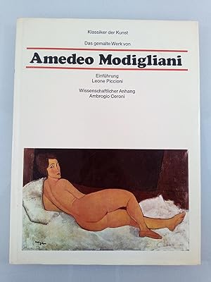 Bild des Verkufers fr Das gemalte Werk von Amedeo Modigliani zum Verkauf von SIGA eG