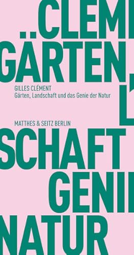 Immagine del venditore per Grten, Landschaft und das Genie der Natur. Frhliche Wissenschaft. venduto da A43 Kulturgut