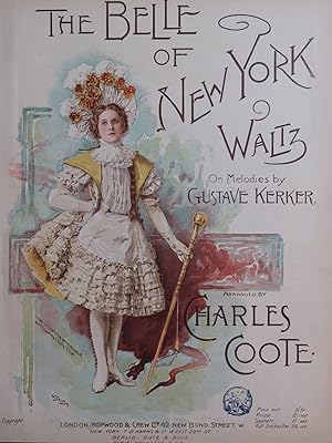 COOTE Charles The Belle of New York Waltz Piano