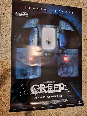 Poster de cine: Creep, tu viaje termina aqui de Franka Potente (numerado 6)