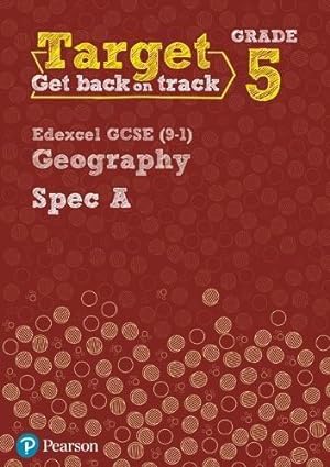 Seller image for Target Grade 5 Edexcel GCSE (9-1) Geography Spec A Intervention Workbook (Geography Intervention) for sale by WeBuyBooks