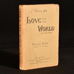 Bild des Verkufers fr Love and the World, and Other Poems zum Verkauf von Rooke Books PBFA