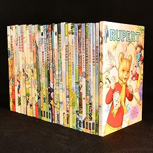 Image du vendeur pour The Rupert Annuals from 1980-2022 mis en vente par Rooke Books PBFA