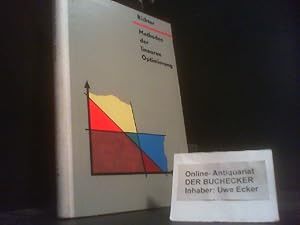 Seller image for Methoden der linearen Optimierung : Eine Einf. for sale by Der Buchecker