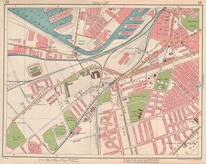 [Map sections 18 & 19 - Old Trafford and environs]