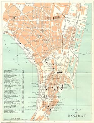 Plan of Bombay