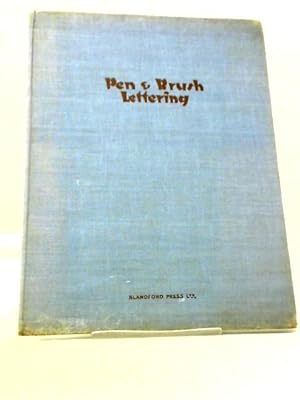 Imagen del vendedor de Pen and Brush Lettering and Practical Alphabets a la venta por World of Rare Books